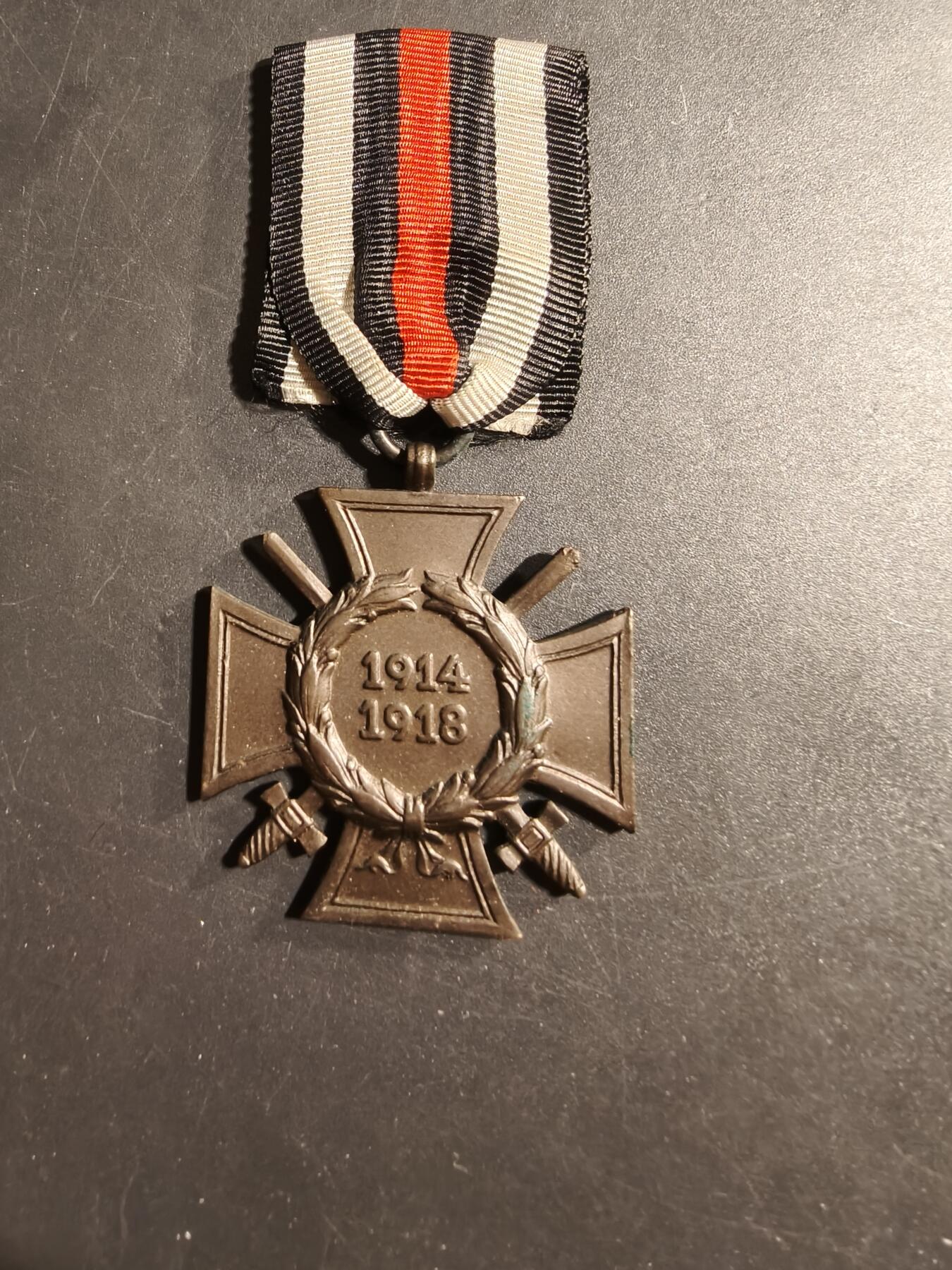 老王徽章第173期 德国一战兴登堡十字奖章    G4厂标