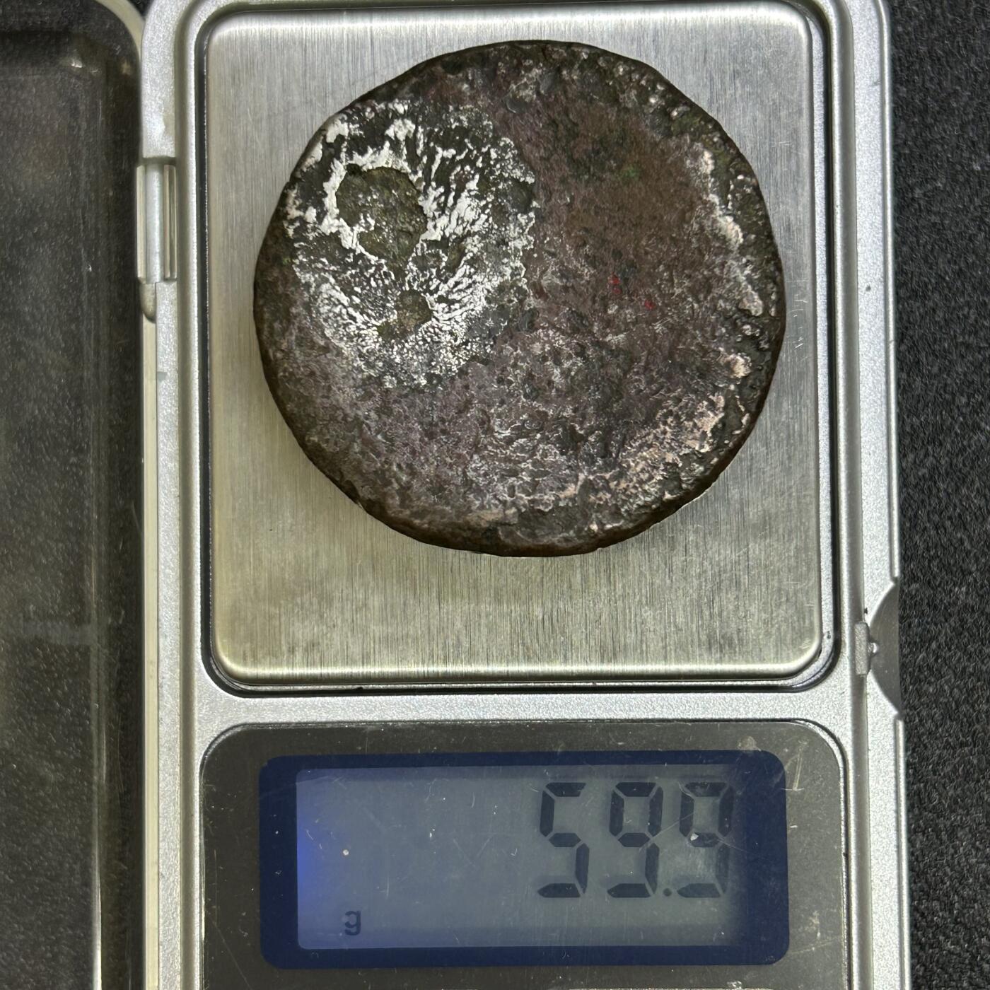 西秦中古拍卖第七十二期 泰国托克银饼 低含银量 重59.5克