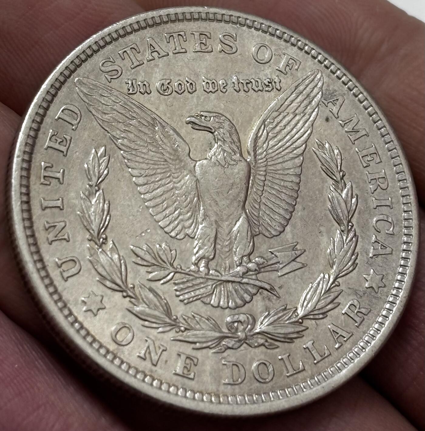 文馨钱币收藏 迎新纳福2026新年第一场（第 287 场）金银老铜币拍卖 好品 1921 年美国摩根一美元银元，整体各方面细节不错