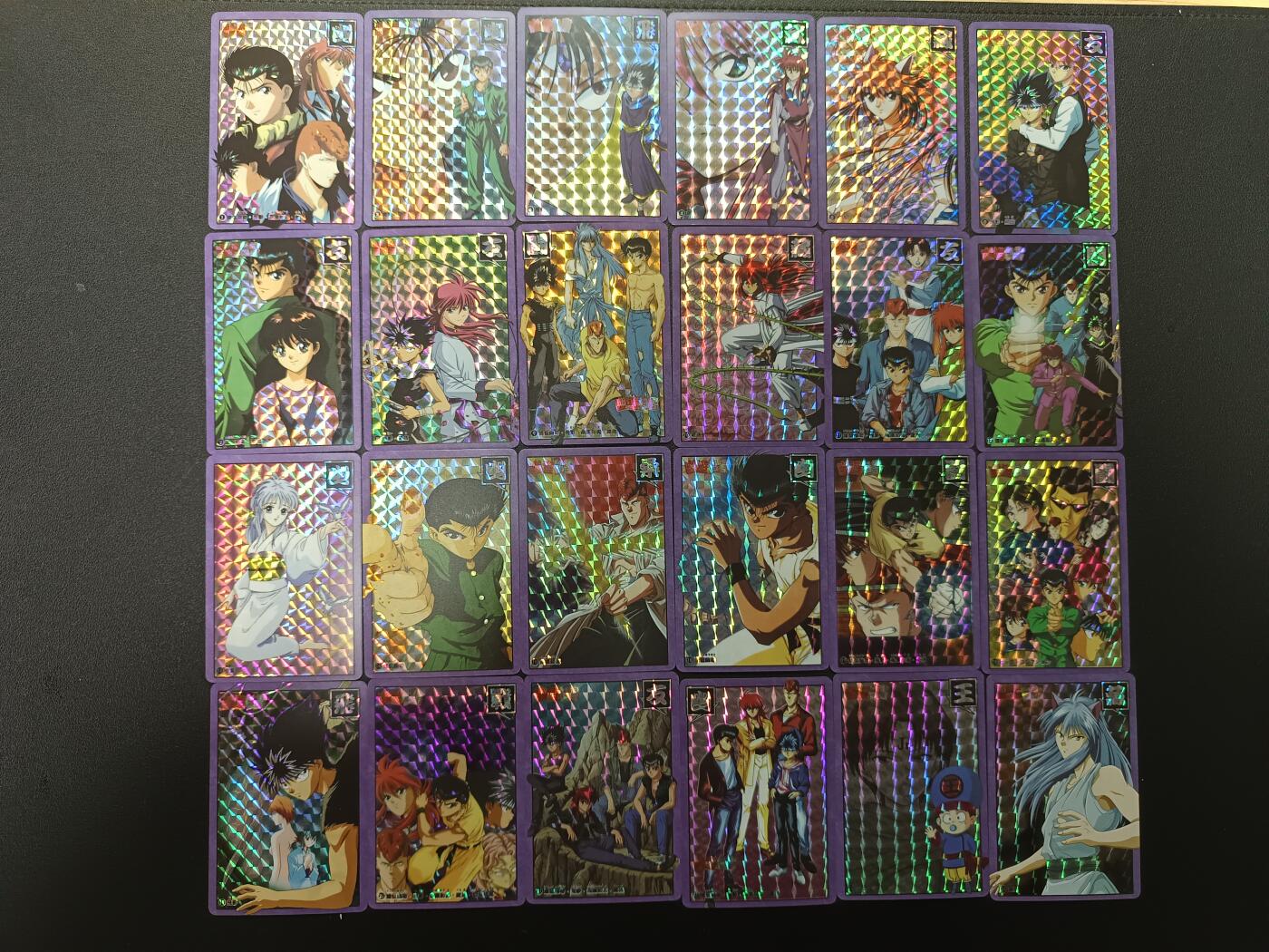 天玑星卡拍第157期《1.5周一截拍》持续收拍收评中 满赠卡需备注 集英社 幽游白书 格子闪 36张