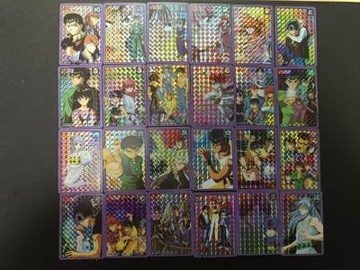 天玑星卡拍第157期《1.5周一截拍》持续收拍收评中 满赠卡需备注 - 集英社 幽游白书 格子闪 36张