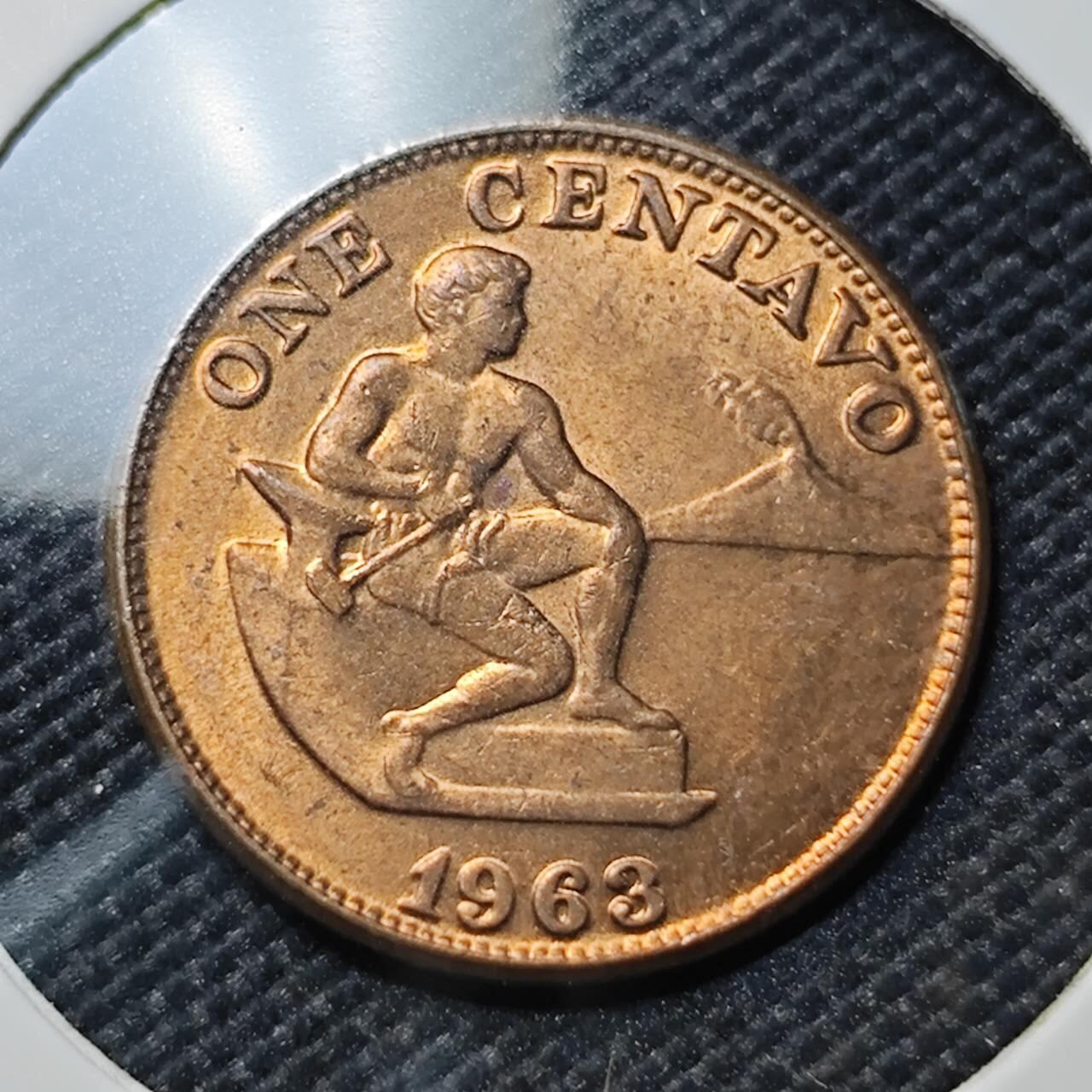 KK钱币收藏小铺 《套币 好品/批量散币专场》  2月预留时间 周末发货  1963菲律宾1分铜币 好品