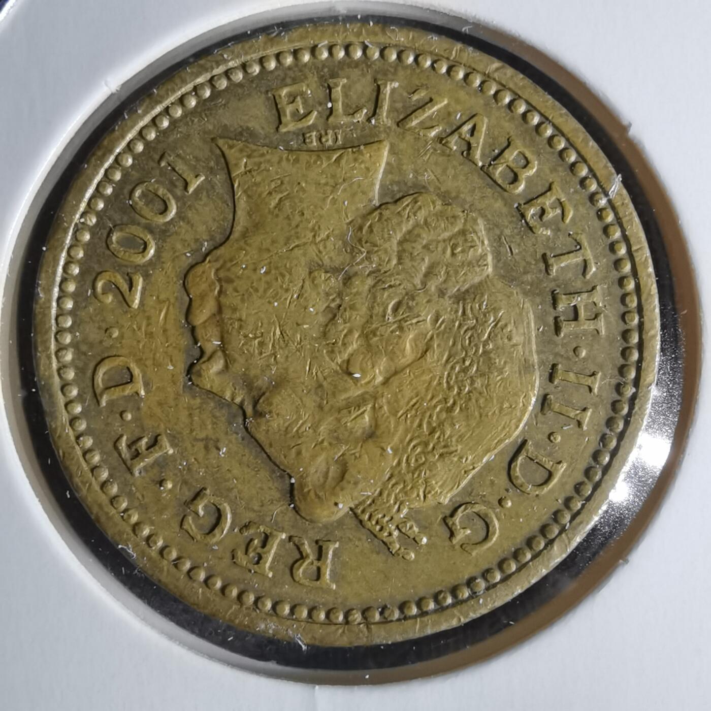 沼泽如烟--第951场 英国2001年1磅