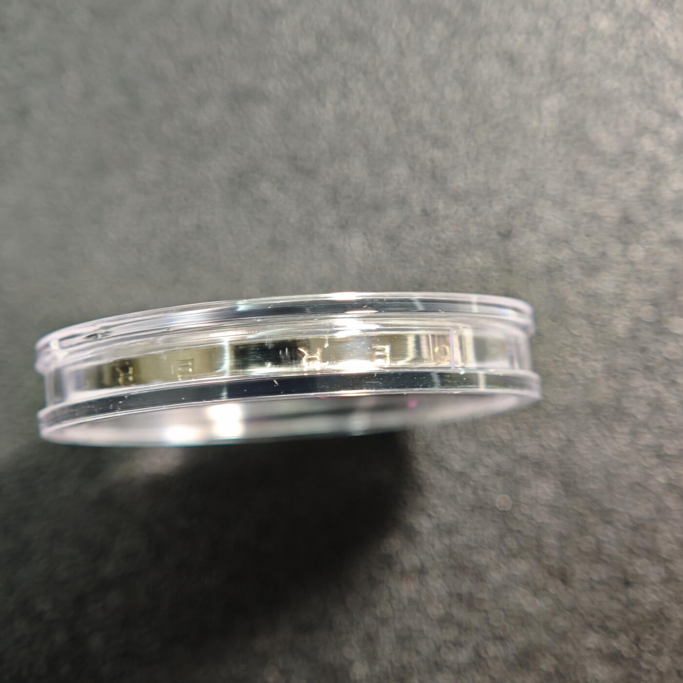 【德藏】世界币章拍卖第160期 发行量极少 2021年 德国地球气候带-极地聚合环5欧元精制镍币 原盒 直径约：27.25mm；重约：9g