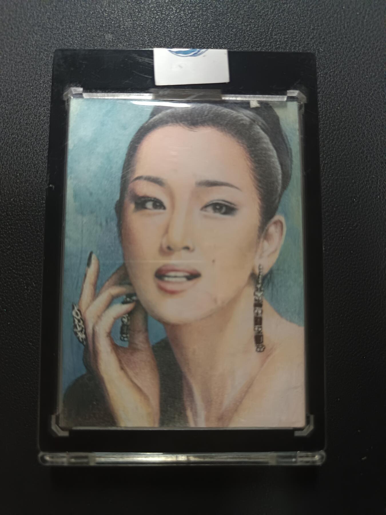 天玑星卡拍第157期《1.5周一截拍》持续收拍收评中 满赠卡需备注 流金工作室 巩俐 手绘卡