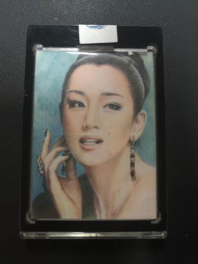 天玑星卡拍第157期《1.5周一截拍》持续收拍收评中 满赠卡需备注 - 流金工作室 巩俐 手绘卡