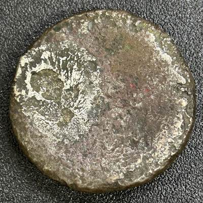 西秦中古拍卖第七十二期 - 泰国托克银饼 低含银量 重59.5克