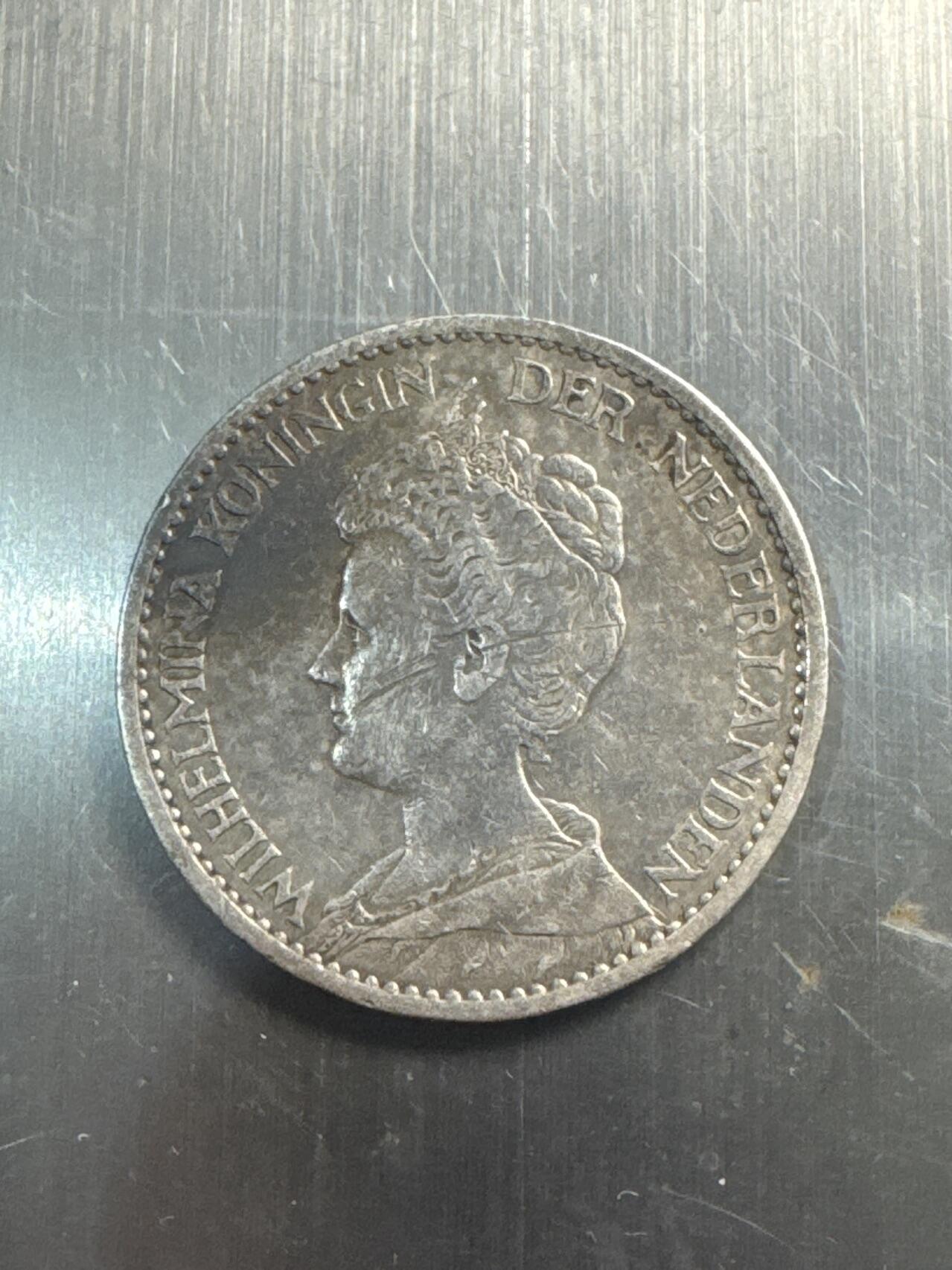 ❤️【币观天下】❤️ 第337期钱币拍卖- 2026.1.2周五晚上6点半场-长期征集拍品 荷兰1盾1913年银币