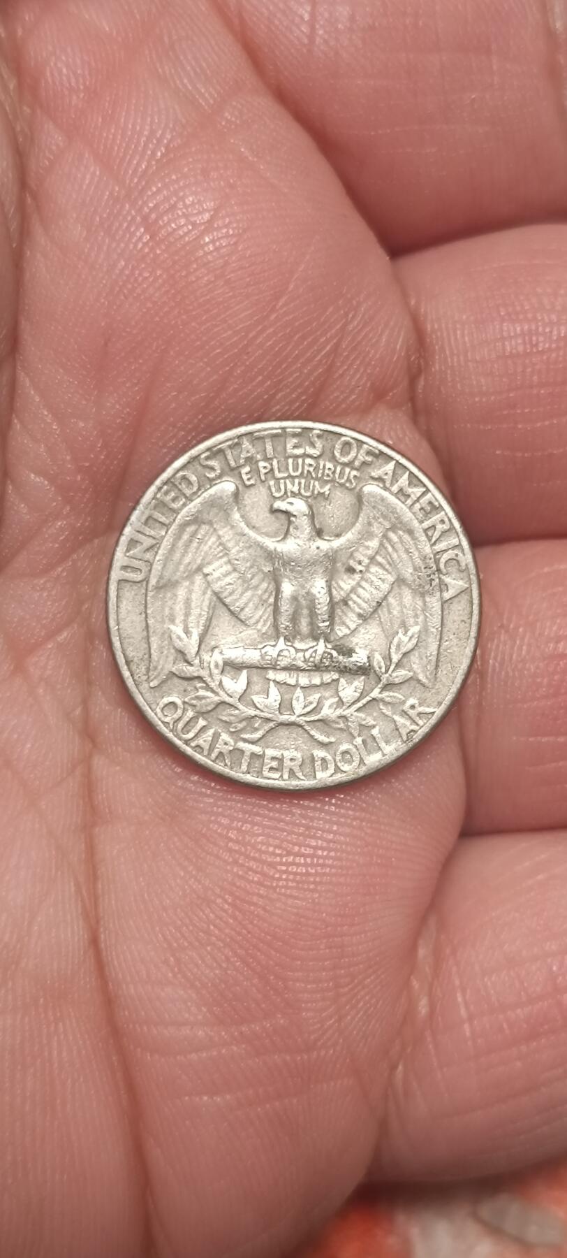 万国钱币阁第一场【元旦场】 美国1966年华盛顿25美分硬币