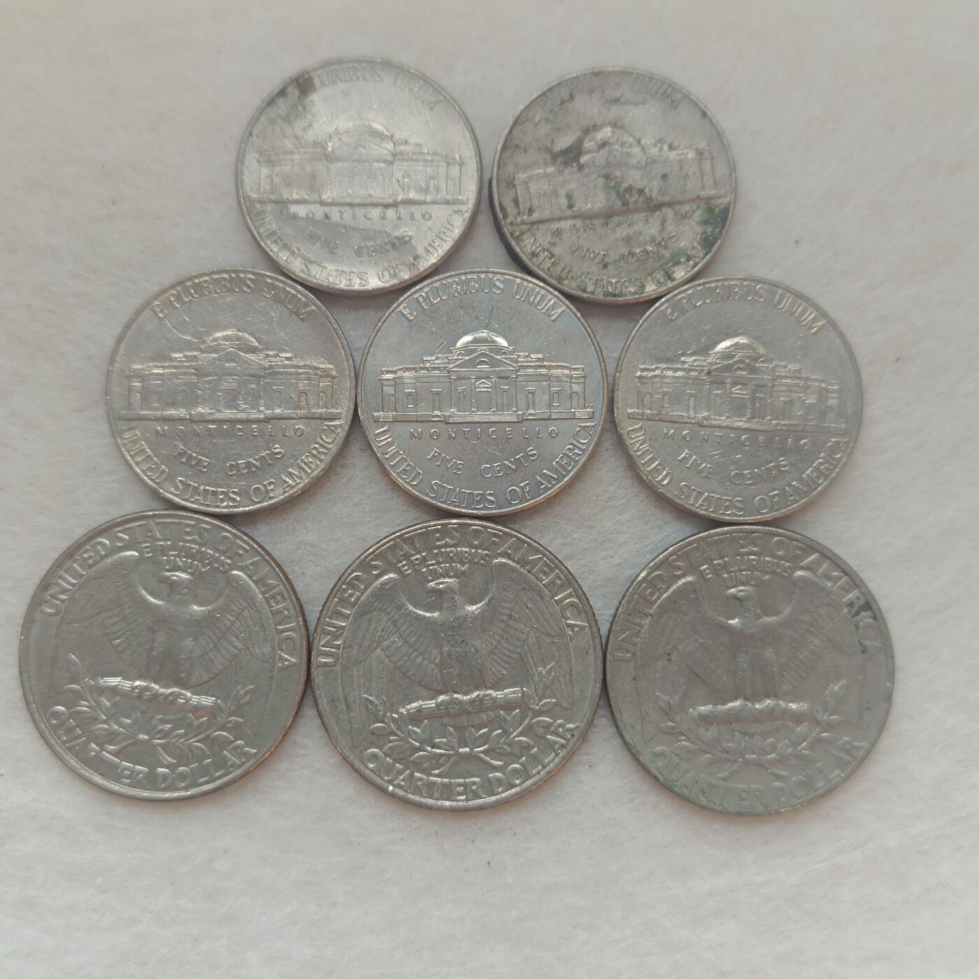 君烨收藏 0元起拍 散币场 每天一场 可留存 第21场 周日发货 19美国