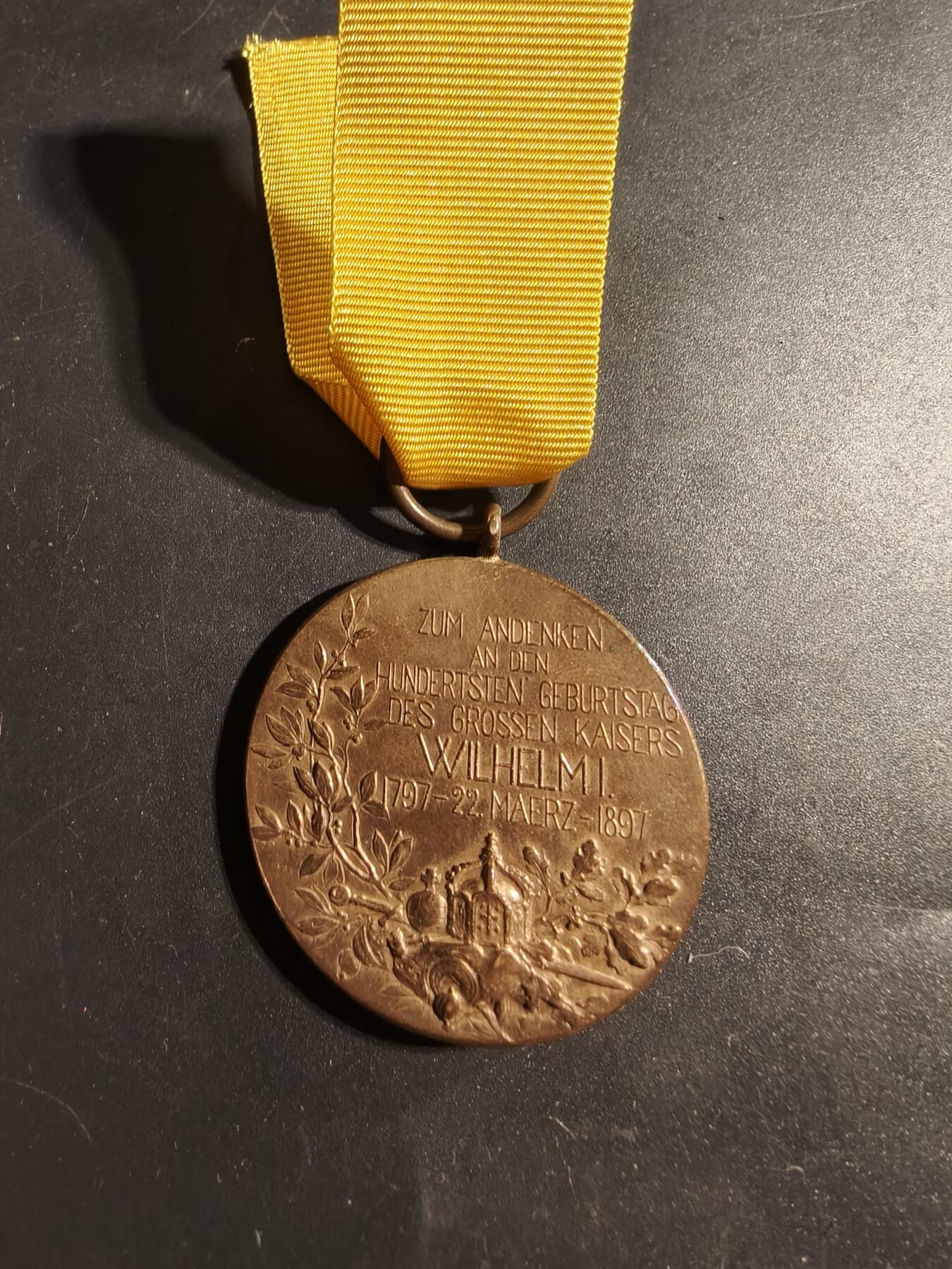 老王徽章第173期 德国德皇百年纪念章