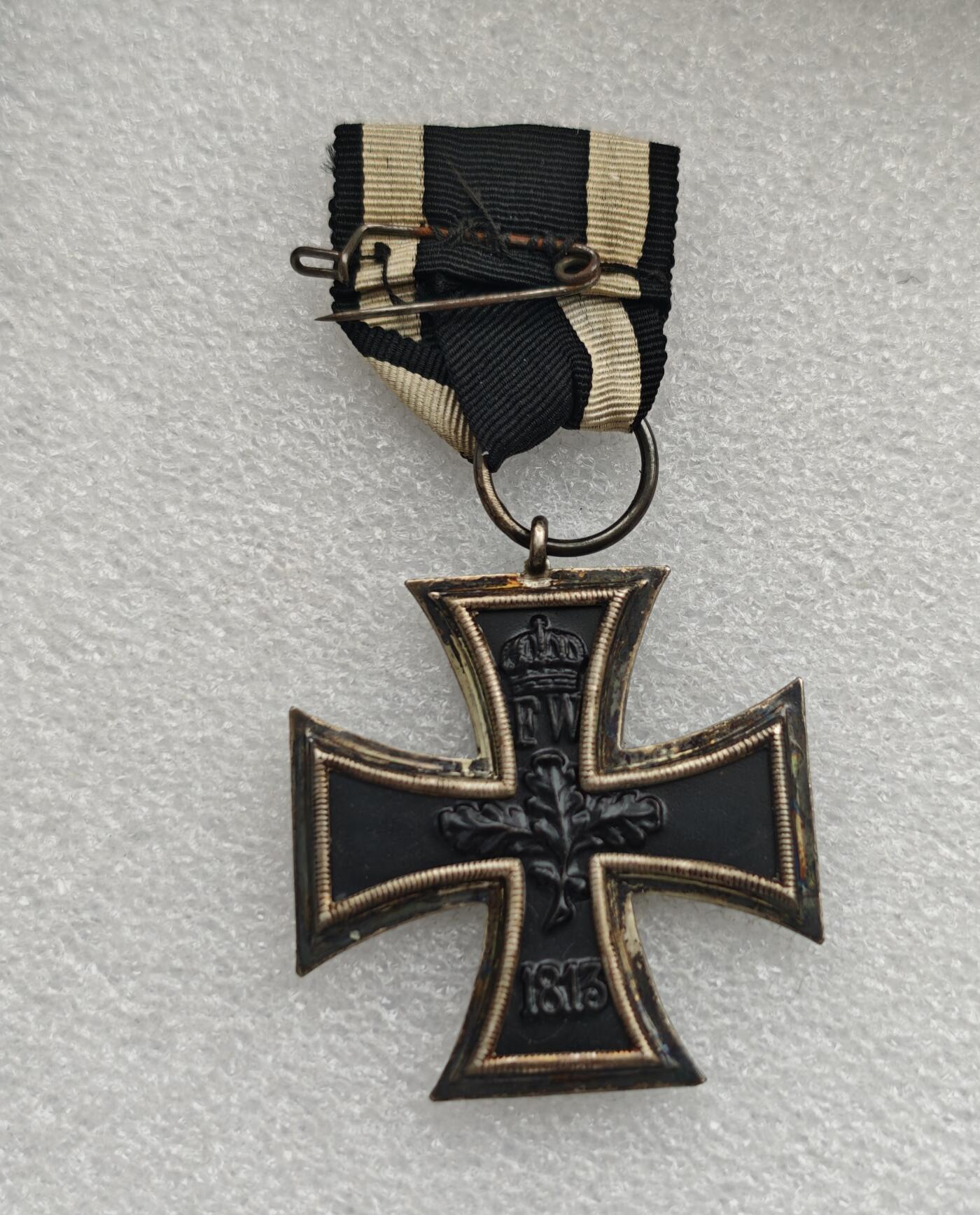 瓶子🏺第223期拍卖会  好品  德国一战时期铁十字勋章  小胡子同款