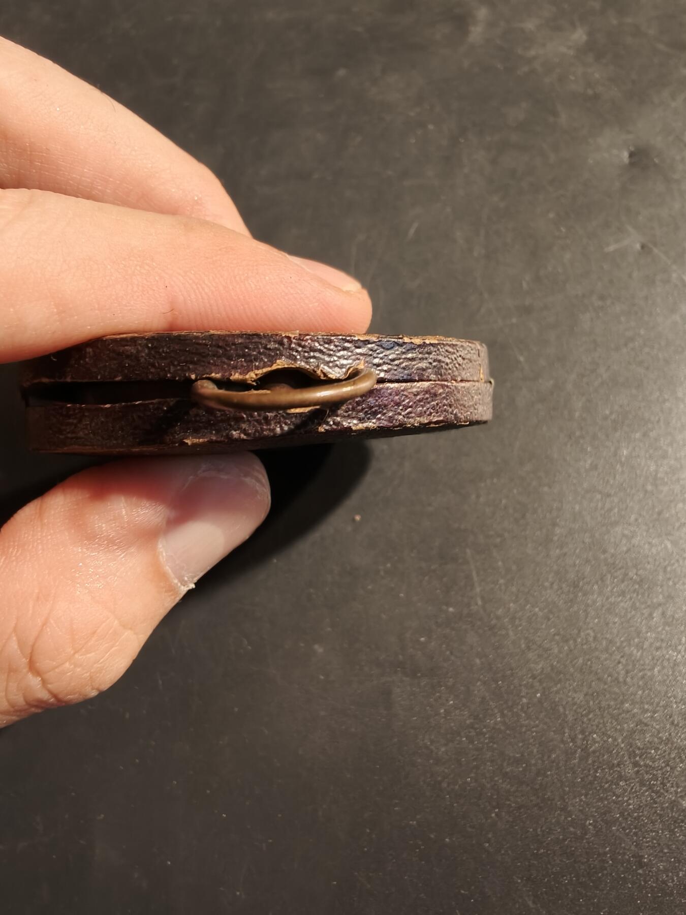 老王徽章第173期 法国1887年尼斯帆船俱乐部大尺寸铜奖章     原盒       直径50mm      重量55.6g