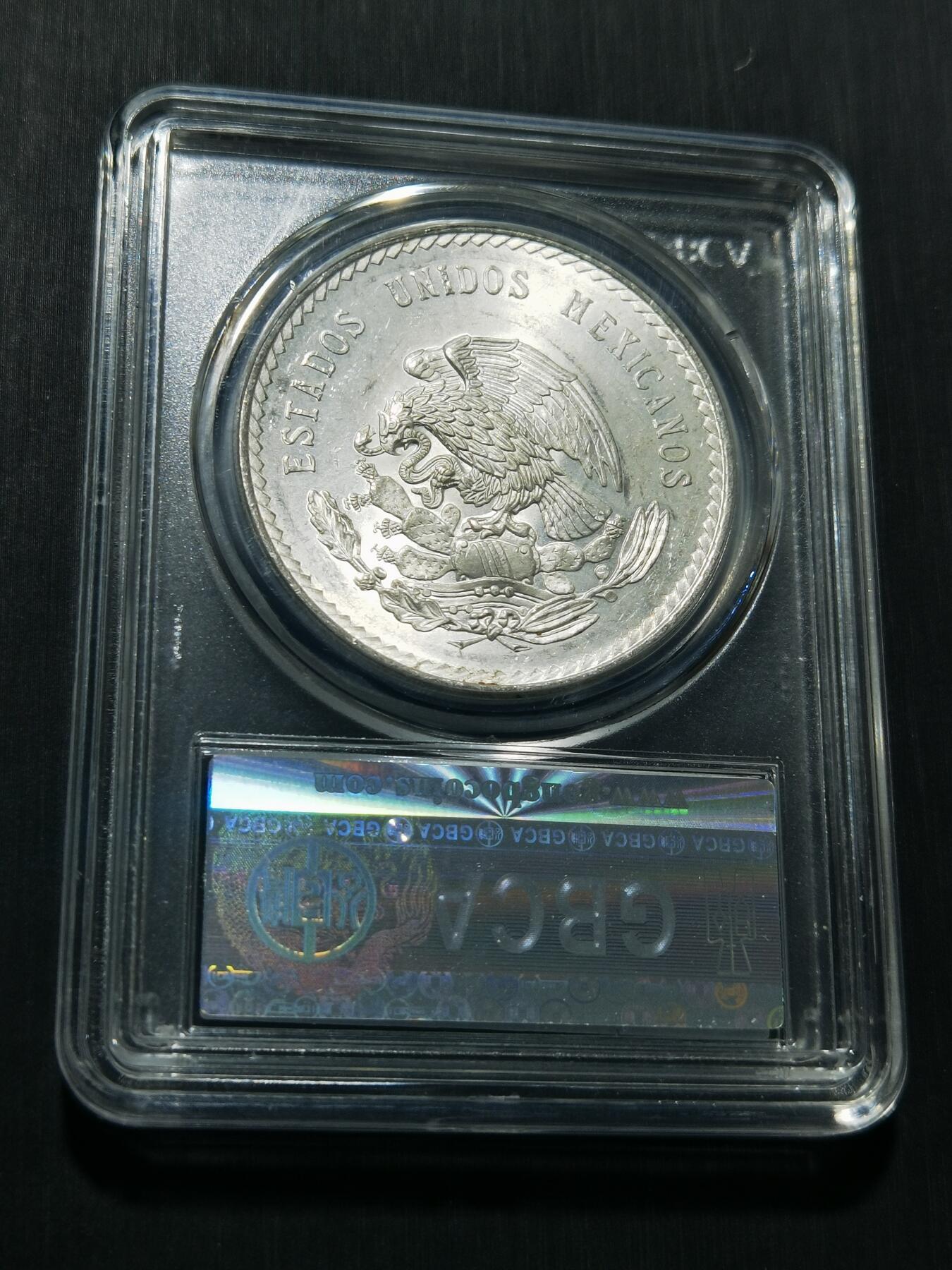 天下钱庄专场欢迎参拍 墨西哥印第安人酋长银币