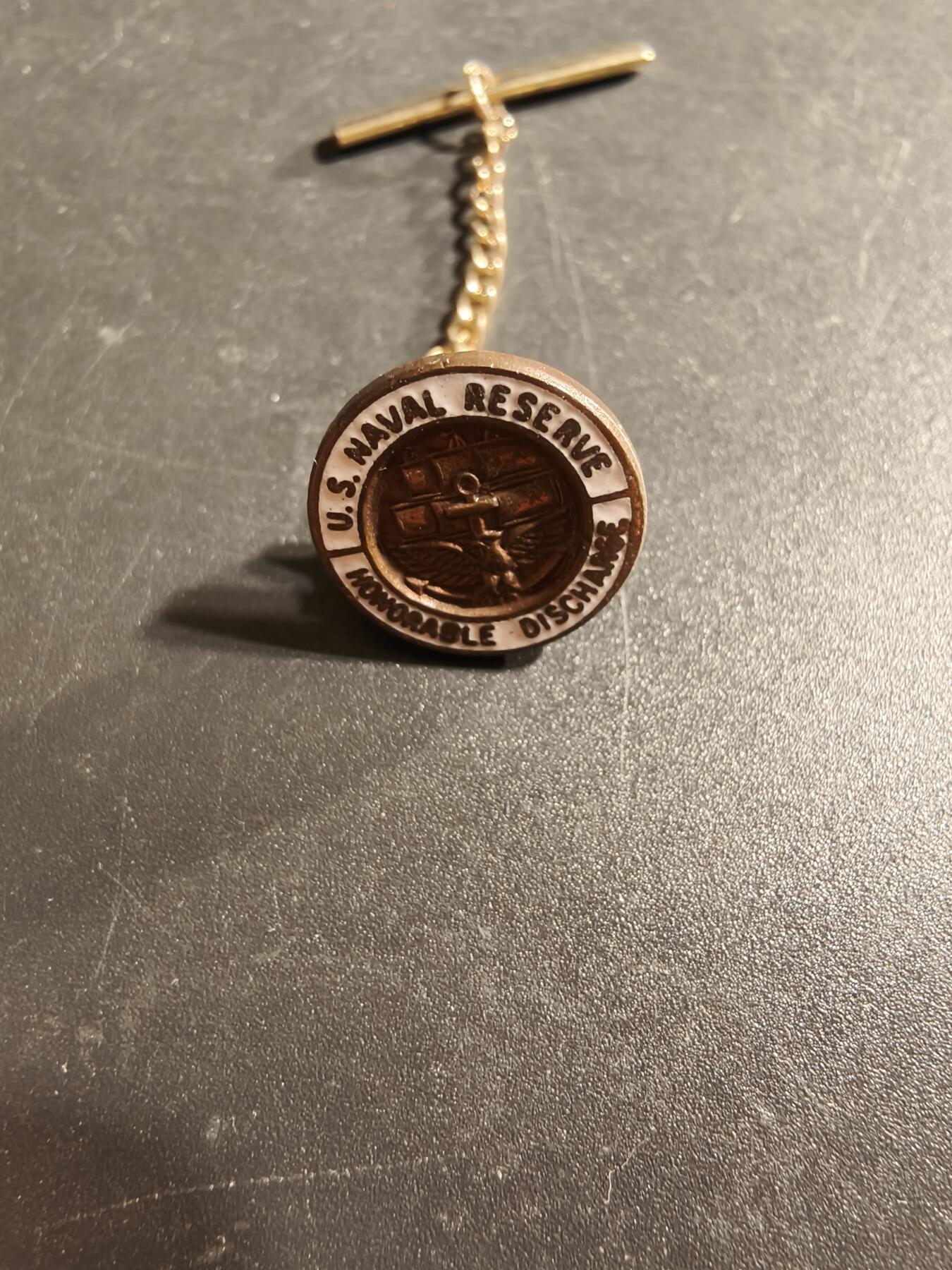 老王徽章第173期 美国海军预备役荣誉退役证章