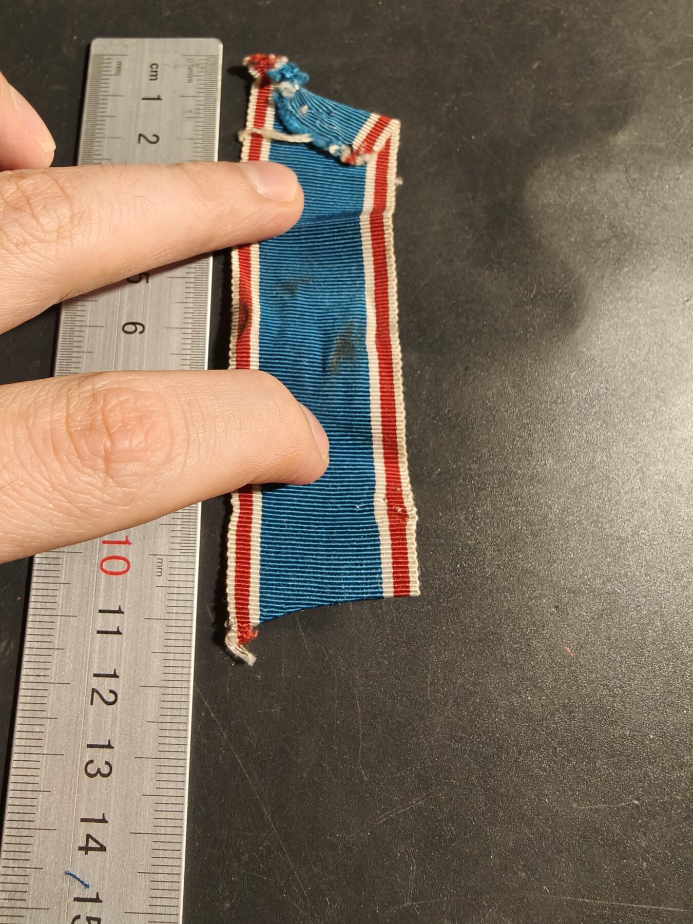 老王徽章第173期 英国乔治六世加冕绶带     11cm