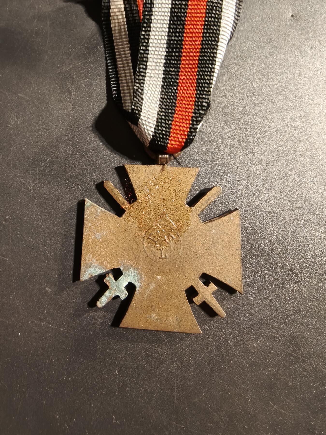 老王徽章第173期 德国一战兴登堡十字奖章    ESL厂标