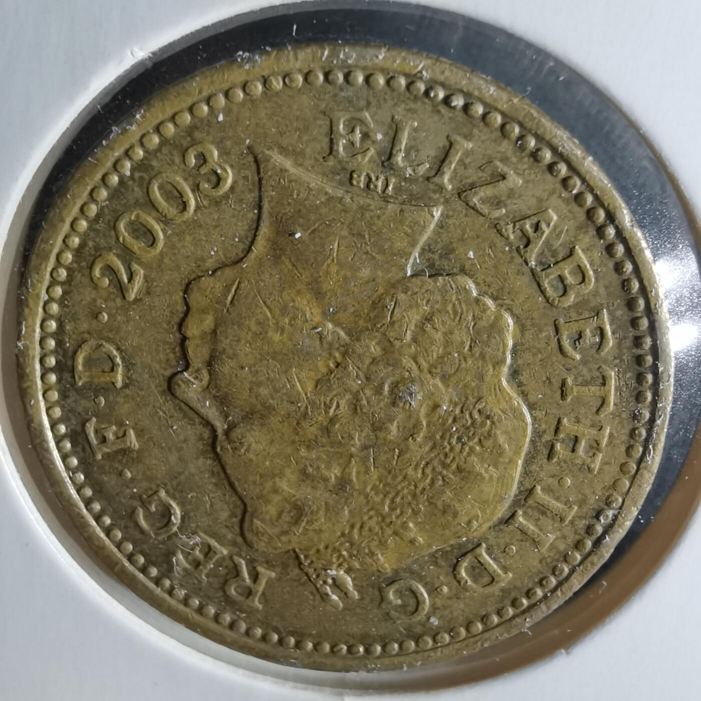 沼泽如烟--第951场 英国2003年一磅