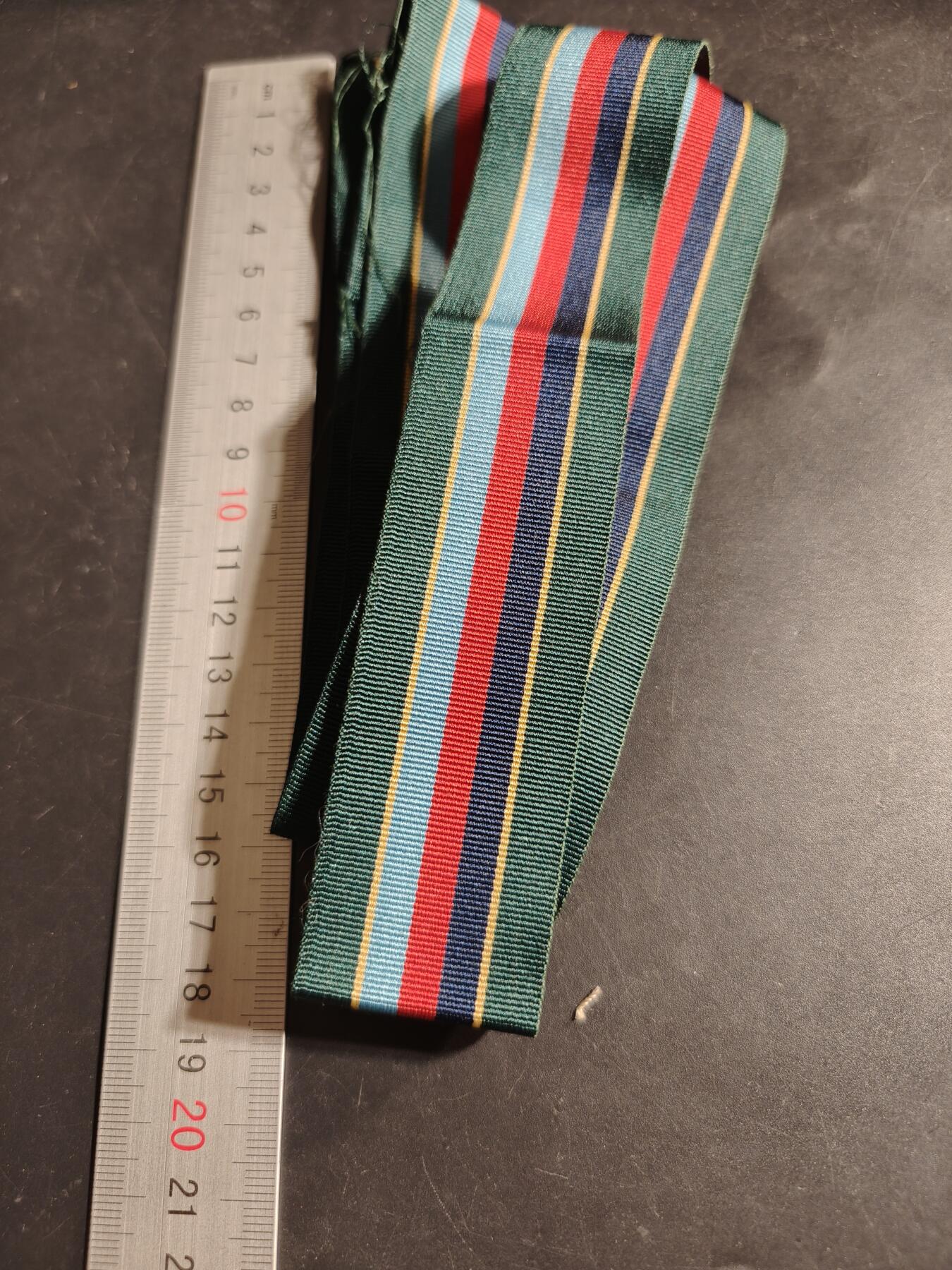 老王徽章第173期 英国志援后备役服务奖章绶带    150cm