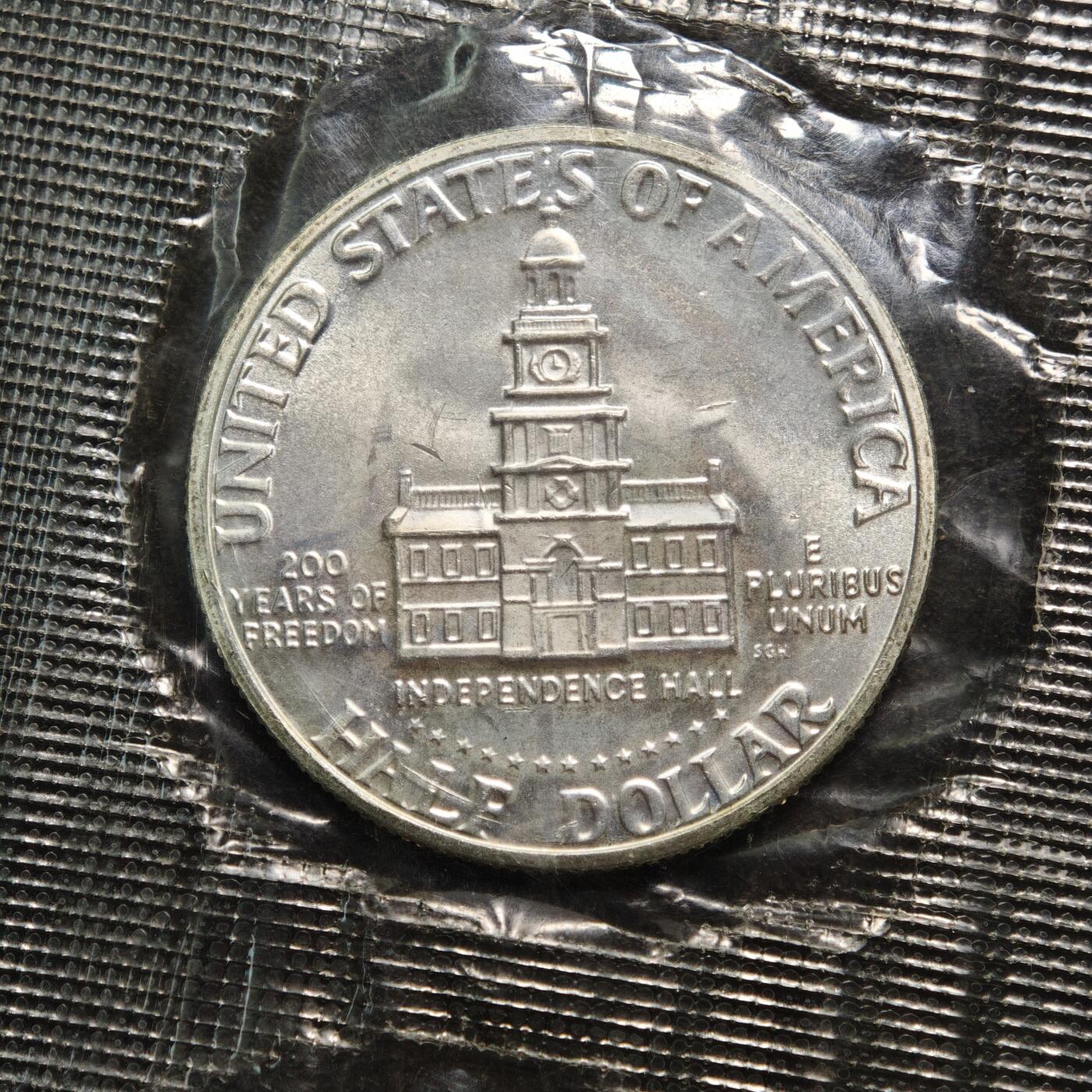 【德藏】世界币章拍卖第160期 1976年 美国建国200周年银币套币