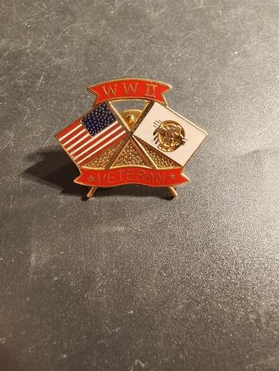 老王徽章第173期 - 美国二战老兵证章