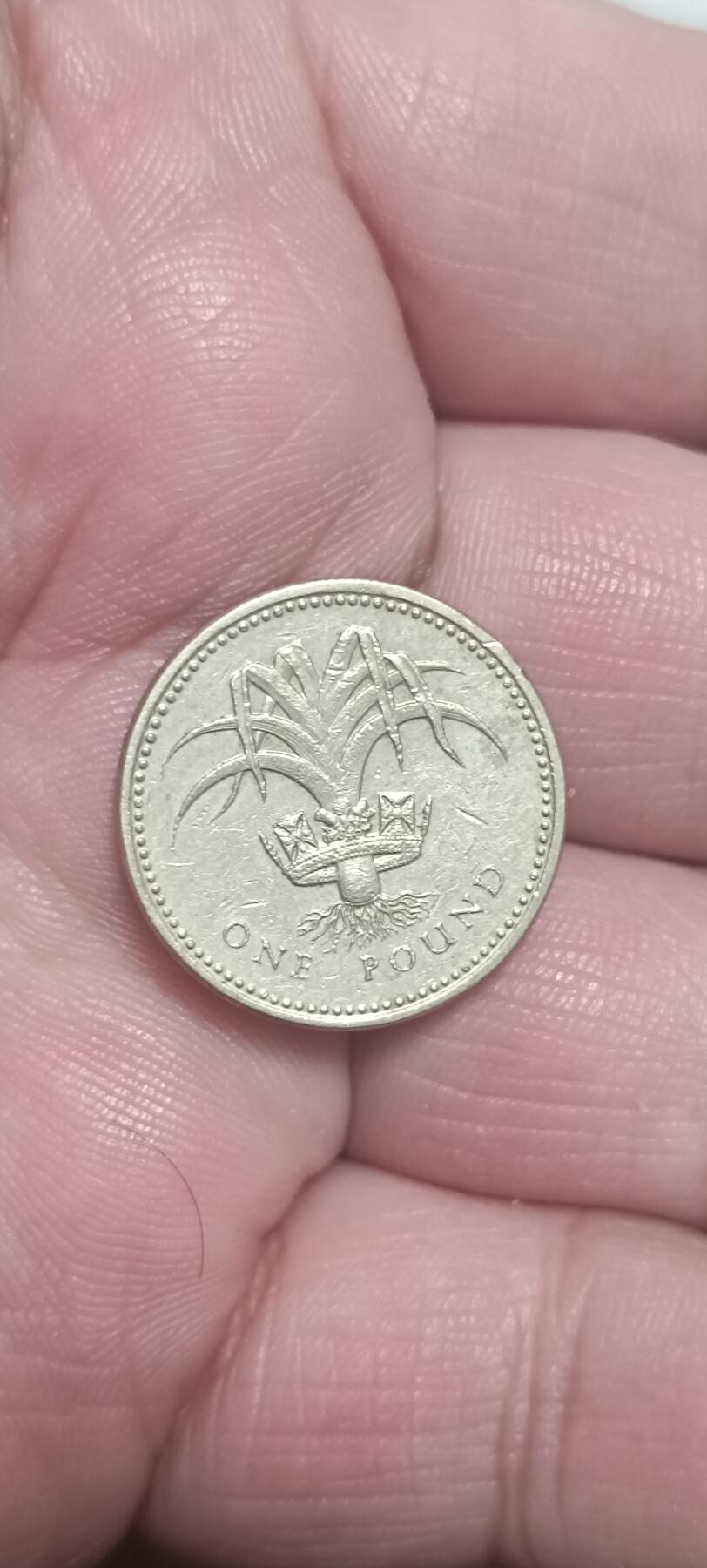 万国钱币阁第一场【元旦场】 英国蓟花1英镑