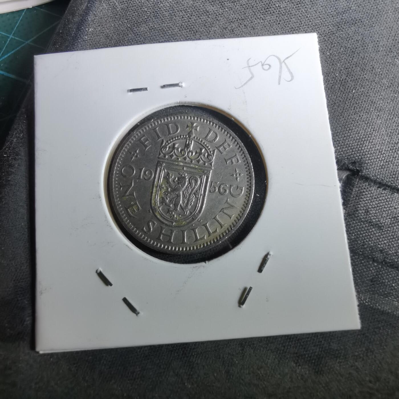 沼泽如烟--第950场 英国1956年1先令