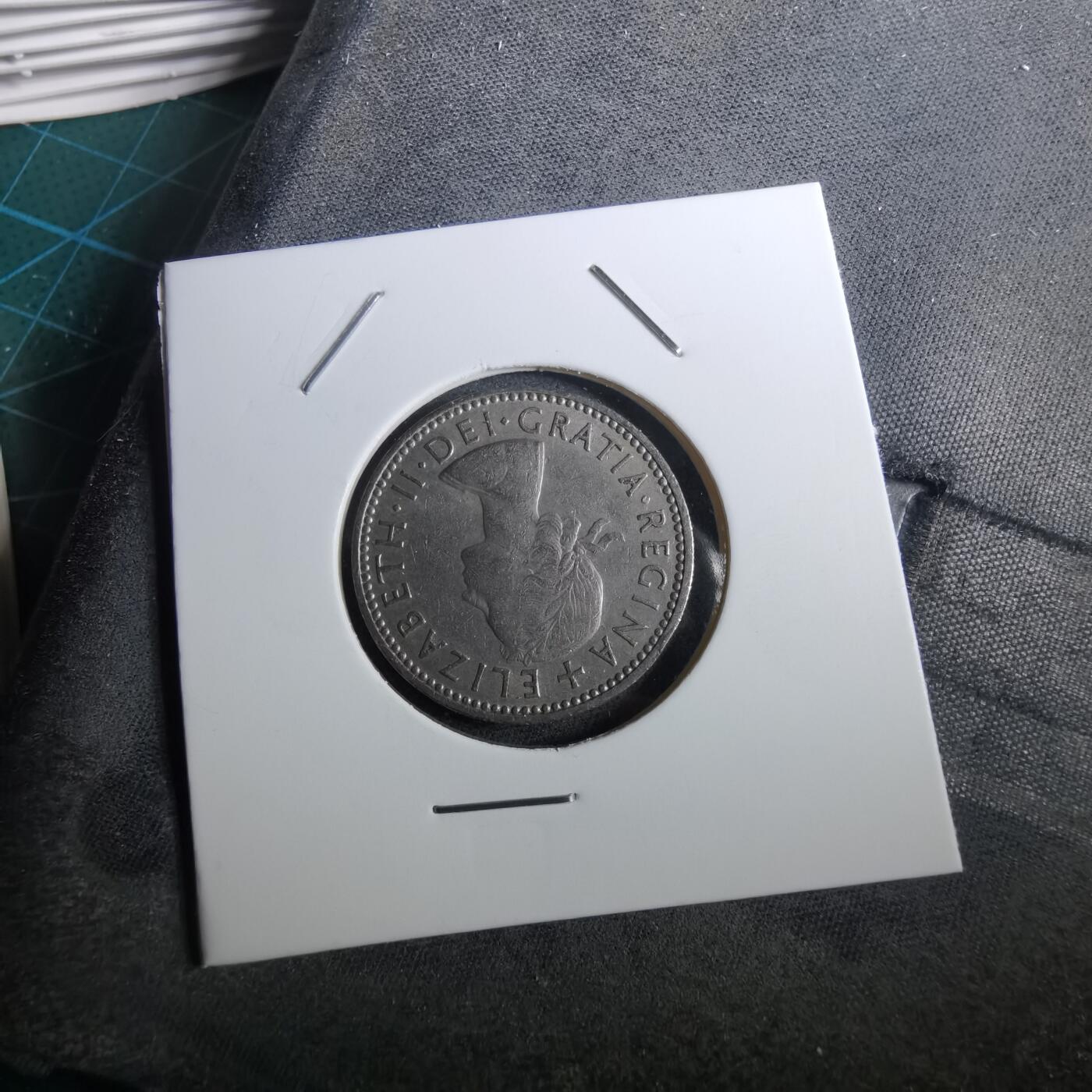 沼泽如烟--第950场 英国1956年1先令