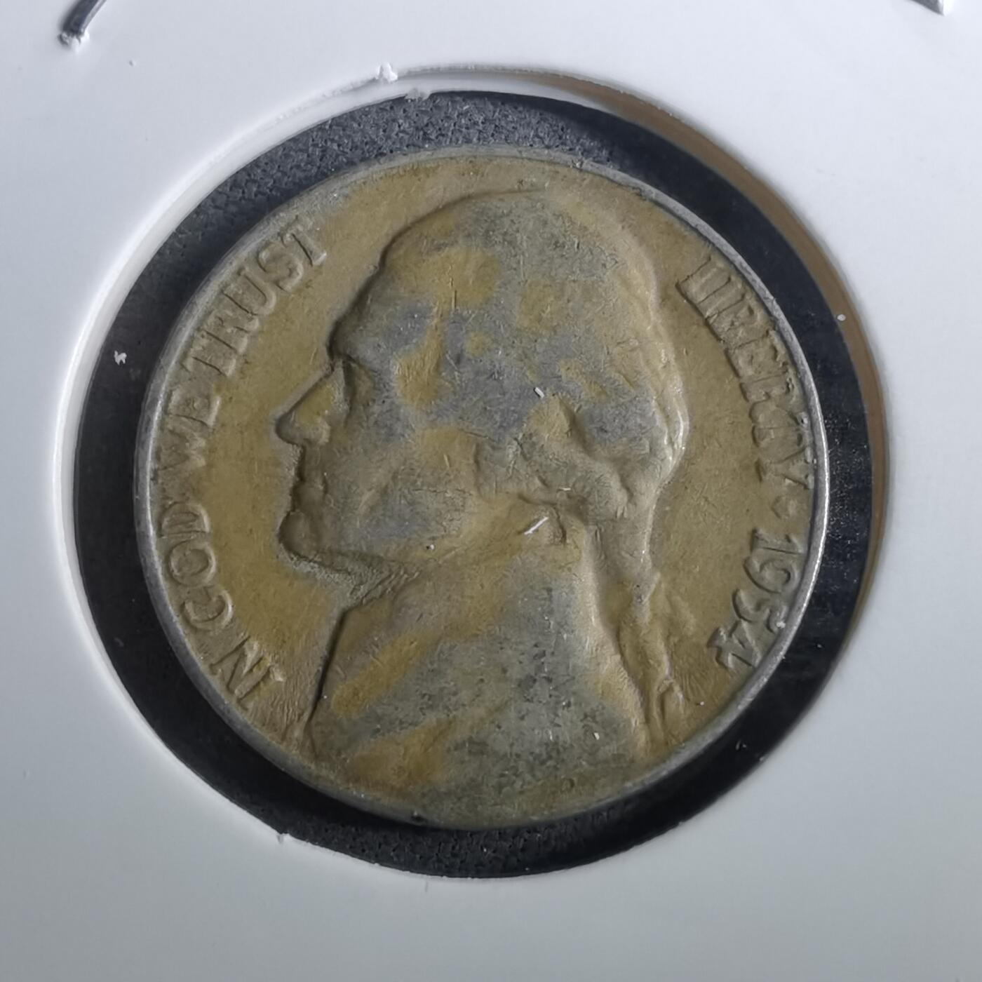 沼泽如烟--第950场 美国1954年五分