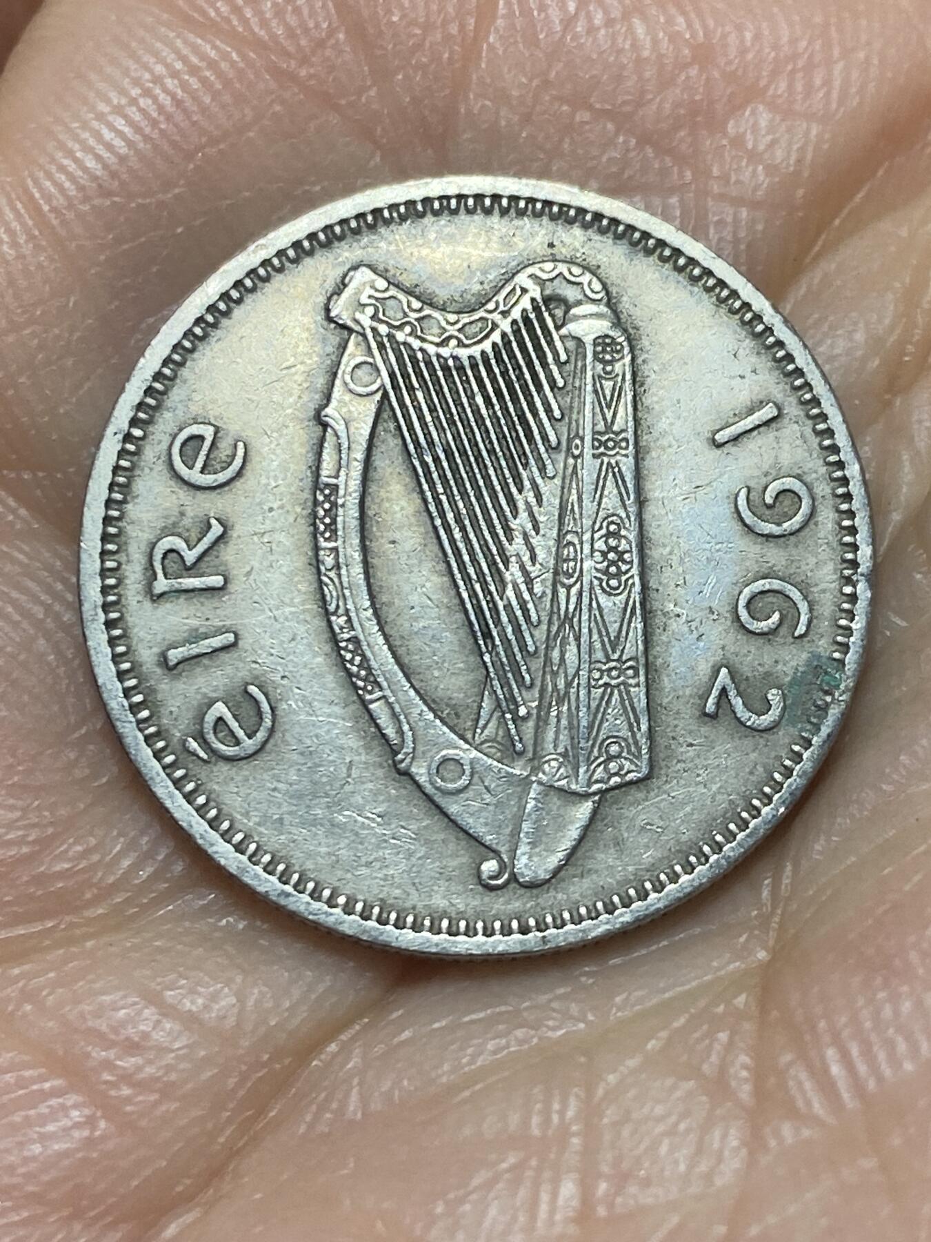 2026年第三场(总第一百七十二场）外国好品散币场(免佣金) 爱尔兰🇮🇪1962年1先令(共和国时期第一套第二版)