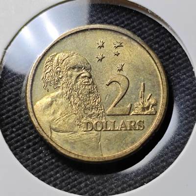 KK钱币收藏小铺  第383期  2月预留时间 周末发货 -  澳大利亚2元 好品