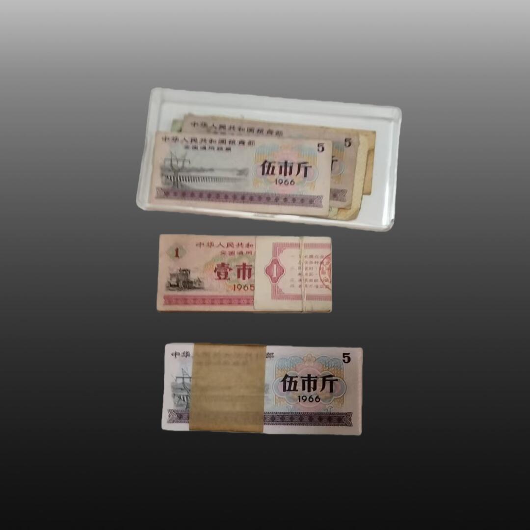 程曦曙光-安欣 全国通用5市斤粮票20张1市斤30张