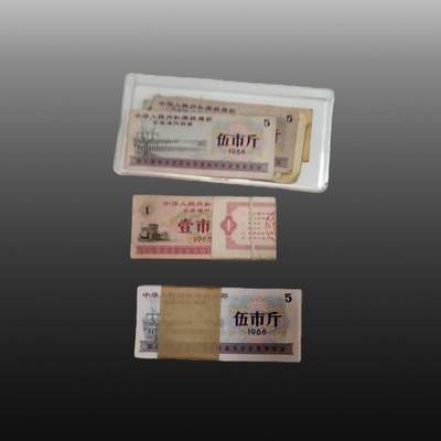 程曦曙光-安欣 - 全国通用5市斤粮票20张1市斤30张