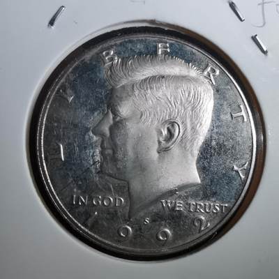 沼泽如烟--第950场 - 美国1992年半美元精制币