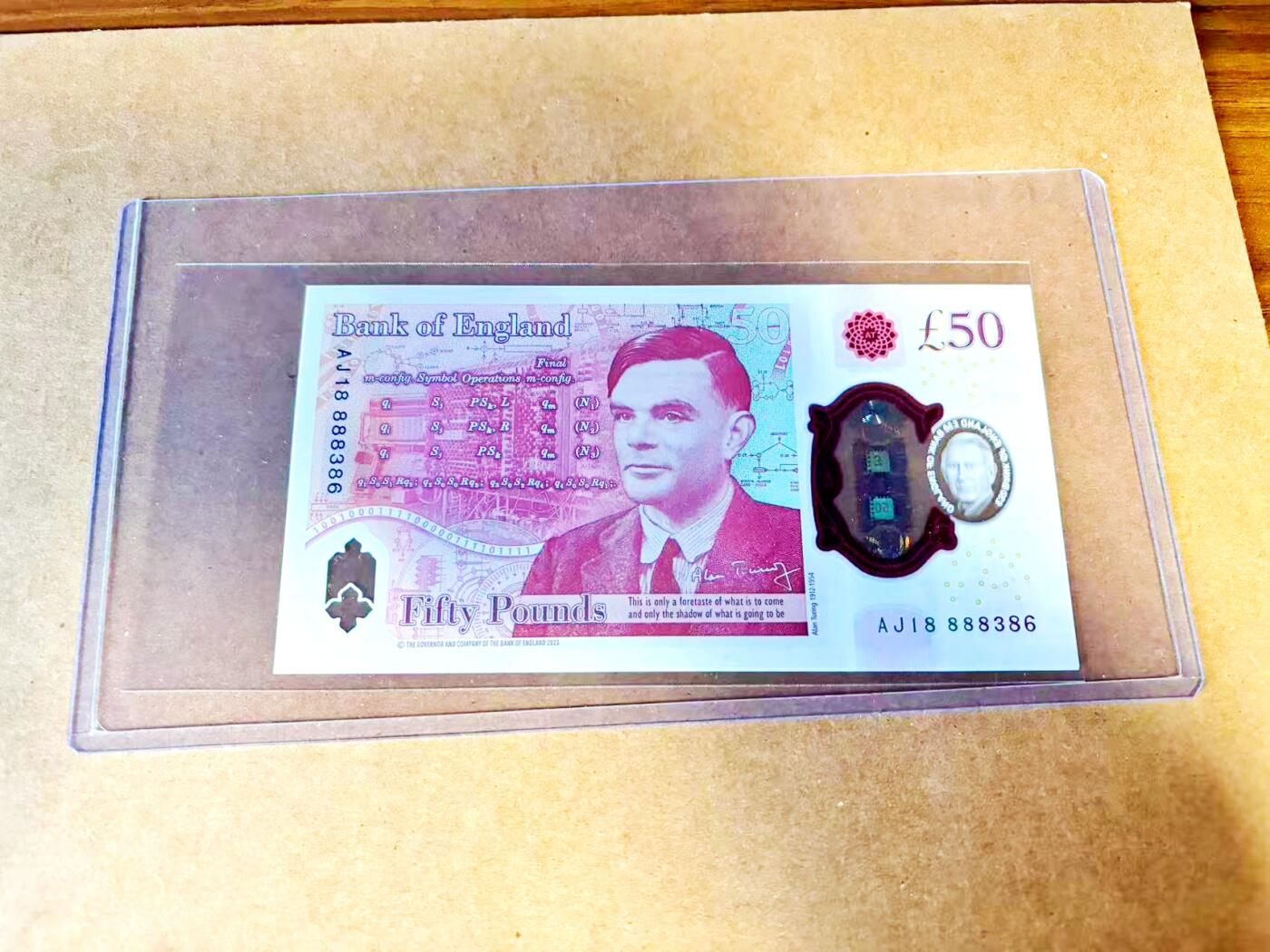 【Blue Auction】世界纸币精拍第771期——18级TOP拍卖/信誉/品质/专业/高效💫 【无47】英国 2024年50镑 全新UNC