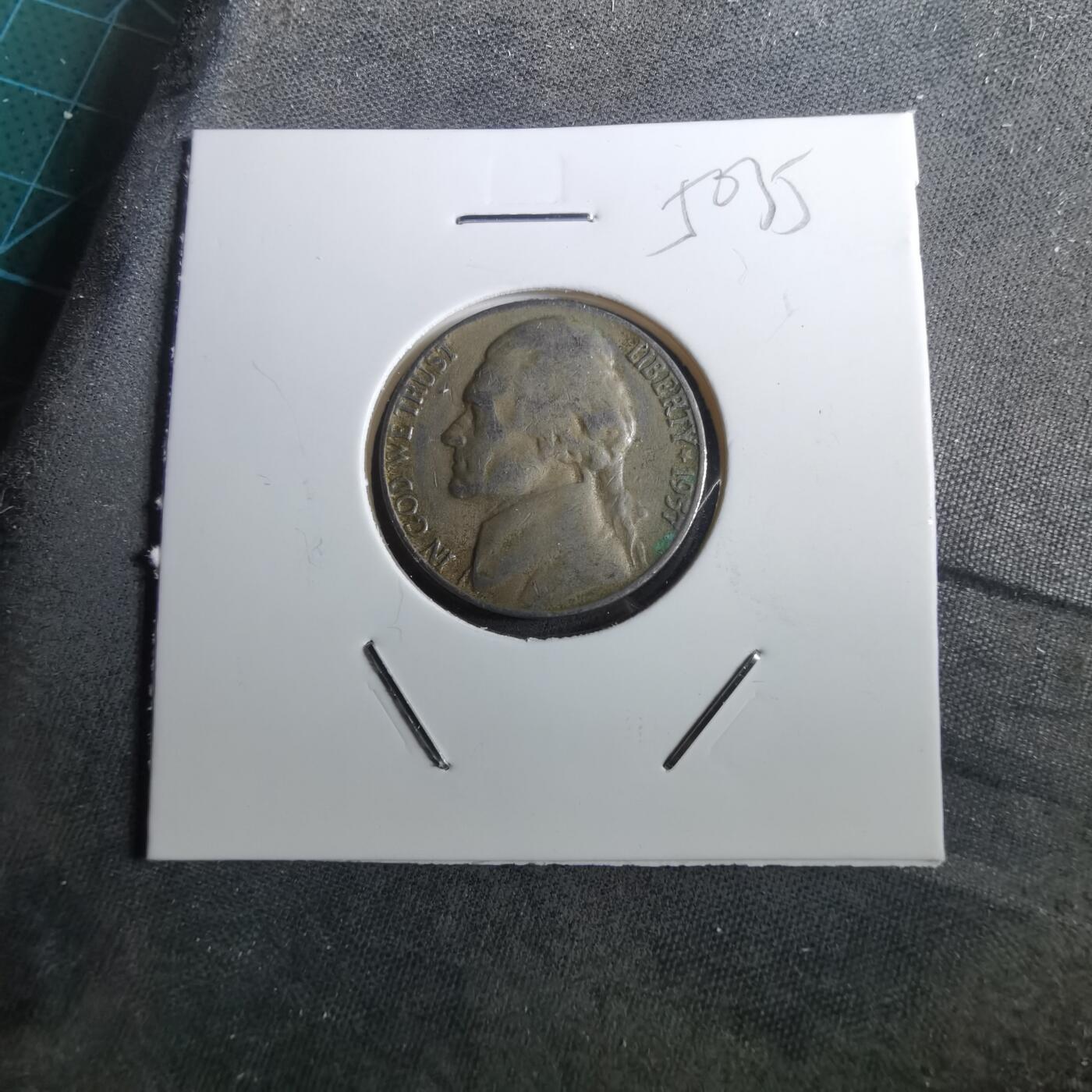 沼泽如烟--第950场 美国1957年五分