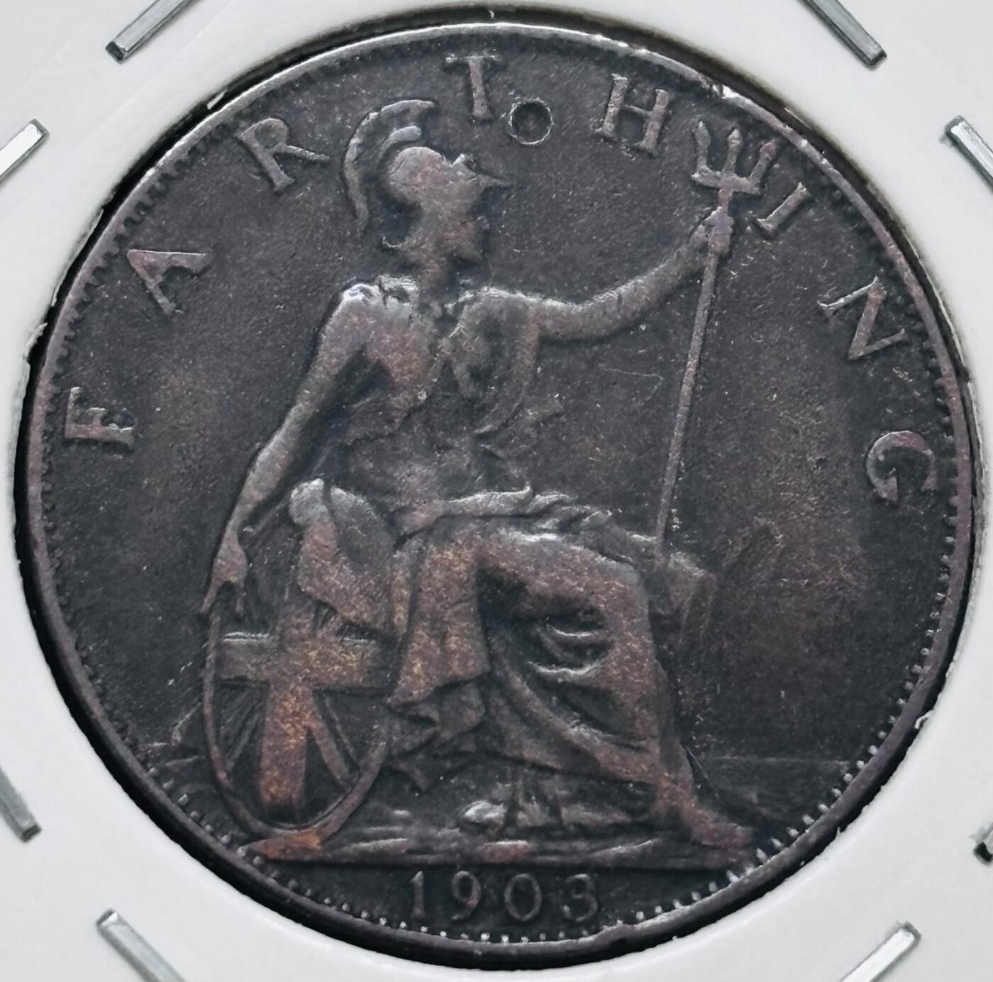 文馨钱币收藏 迎新纳福2026新年第一场（第 287 场）金银老铜币拍卖 极美品老铜币 2 枚 1903 年英国爱德华七世法新铜币，早期尼泊尔 1 派沙打制币