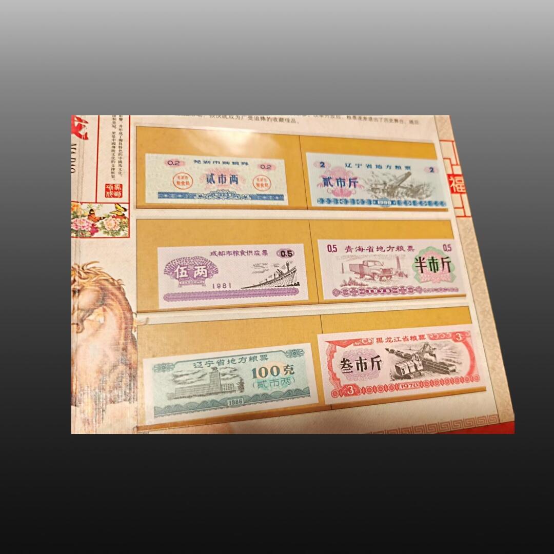 程曦曙光-安欣 粮票