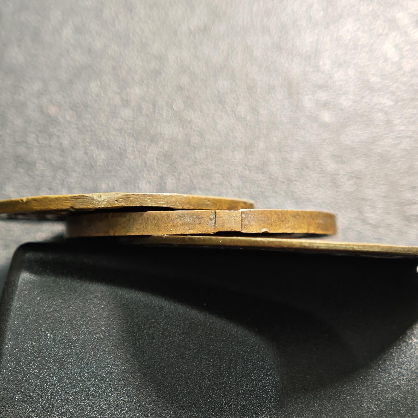 【德藏】世界币章拍卖第160期 3枚一组 射击节奖章纪念铜章 个别吊环去除 详细尺寸请看拍品介绍