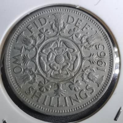 沼泽如烟--第950场 - 英国1965年2先令