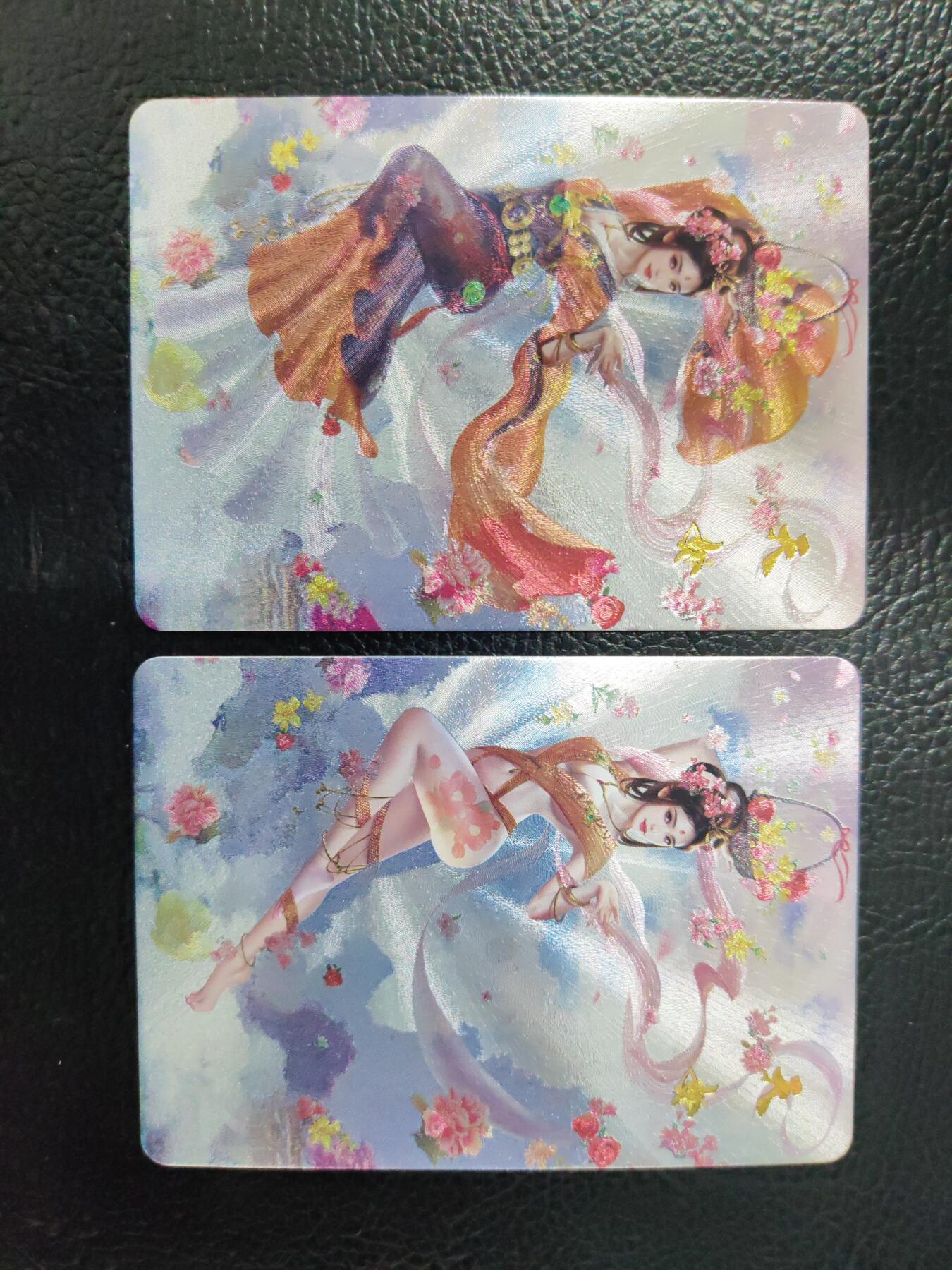 阳大大卡牌拍卖第90期（持续收拍品，周五晚上九点截拍，进群福利早知道） 【清凉】宁缺卡牌 神话传说 精卫+何仙姑+碧霞元君+天女 清凉双服饰8张