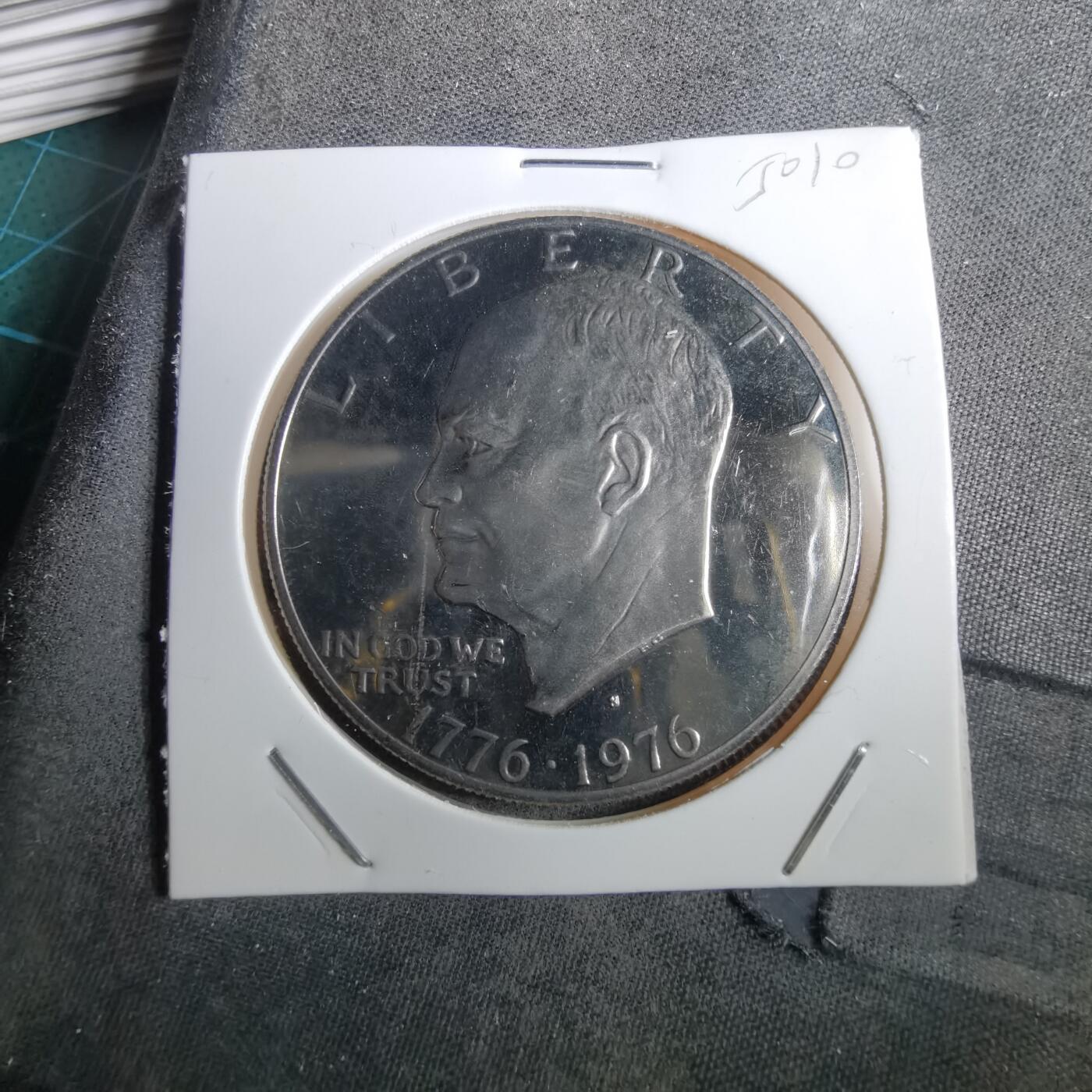 沼泽如烟--第950场 美国1976年一元纪念币精制币