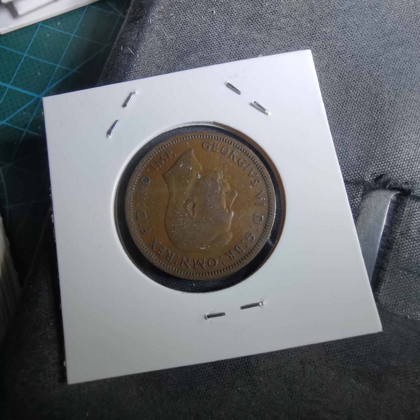 沼泽如烟--第950场 英国1941年半便士