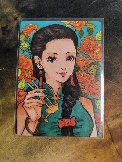 阳大大卡牌拍卖第90期（持续收拍品，周五晚上九点截拍，进群福利早知道） - 【手绘拓卡】小花瓣艺术文创 药香 祛寒娇耳汤贰 限编010/022