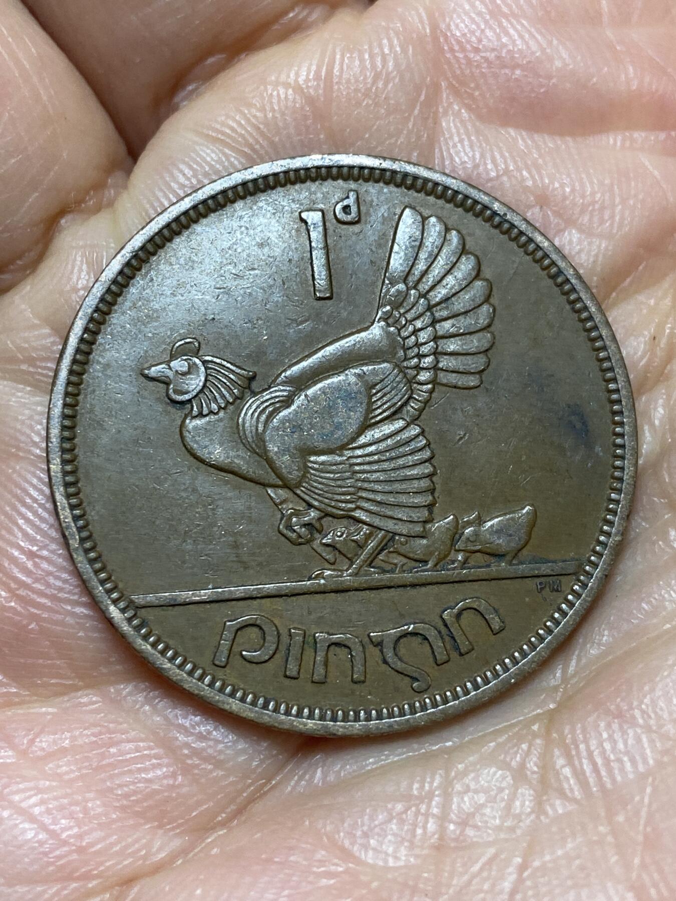 2026年第三场(总第一百七十二场）外国好品散币场(免佣金) 爱尔兰🇮🇪1946年1便士(共和国时期第一套)