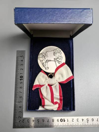 小驴勋章奖章收藏1月2日周五晚六点拍卖（珍爱和平，收藏战争，铭记历史，勿忘国耻，忠党爱国。有偿代拍，送拍规则在简介最后，参拍须阅读规则后再参拍，关系到运费包装发货时效真假辨别等关键信息，拍卖时不再发原图，看大图店主微信码在拍卖店铺介绍里） - 比赛优胜奖大铜章带盒