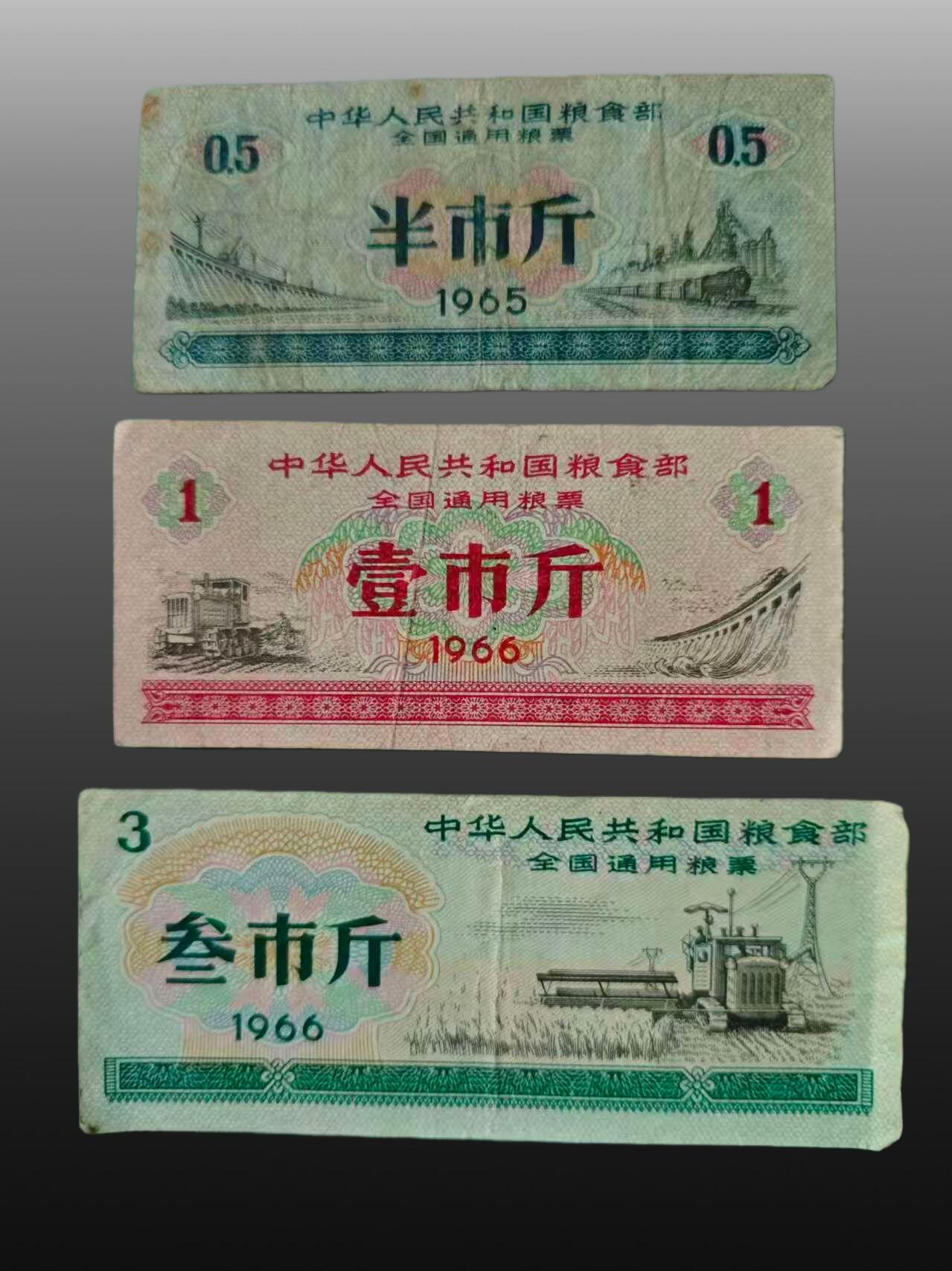 程曦曙光-安欣 全国粮票，地方粮票