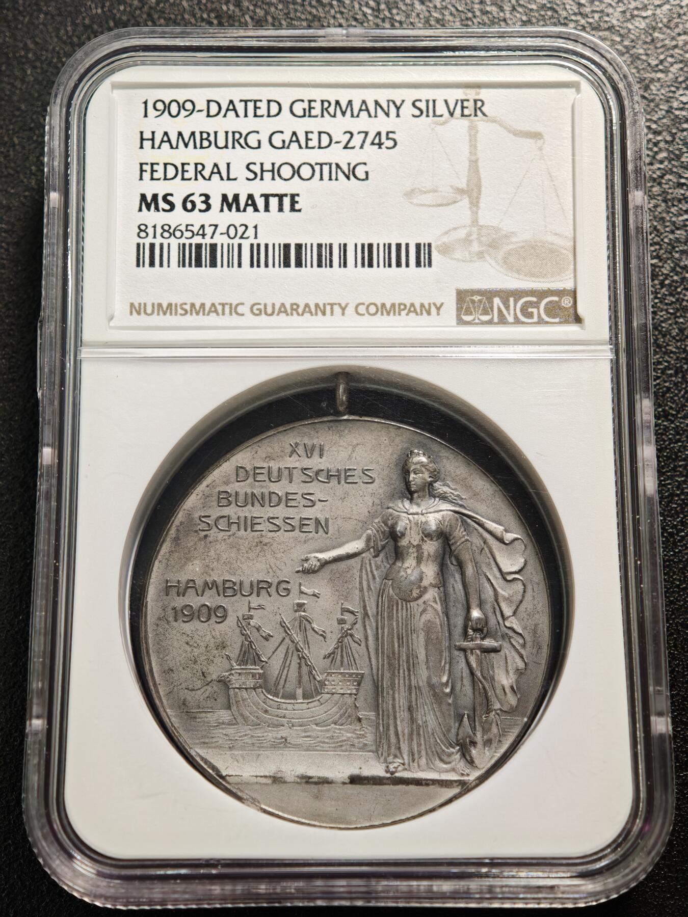 【德藏】世界币章拍卖第160期