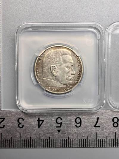 小驴勋章奖章收藏1月2日周五晚六点拍卖（珍爱和平，收藏战争，铭记历史，勿忘国耻，忠党爱国。有偿代拍，送拍规则在简介最后，参拍须阅读规则后再参拍，关系到运费包装发货时效真假辨别等关键信息，拍卖时不再发原图，看大图店主微信码在拍卖店铺介绍里） - 1937年2马克银币