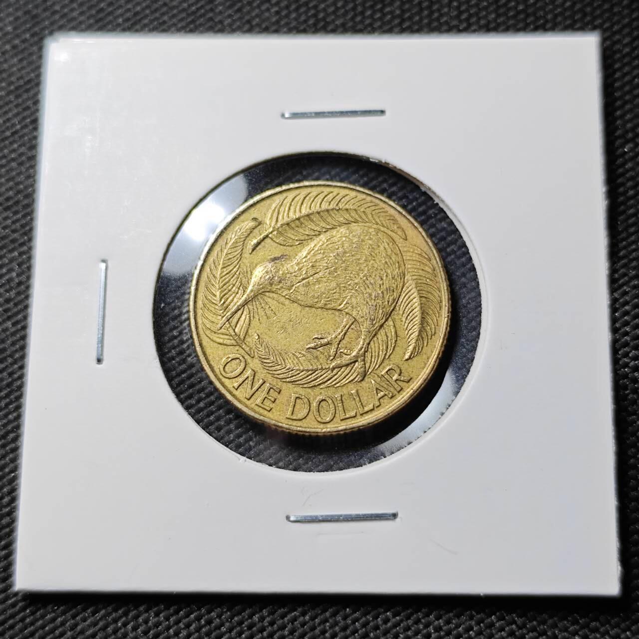 KK钱币收藏小铺  第383期  2月预留时间 周末发货  新西兰1元